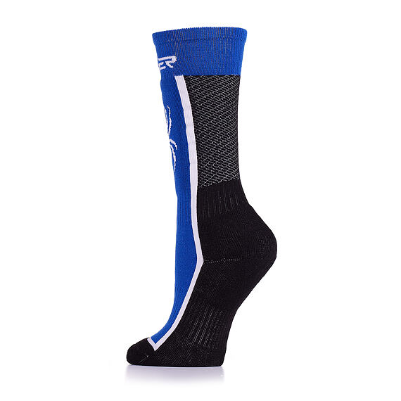 SP-BOY YOUTH SWEEP SKI SOCKS-ELECTRIC BLUE