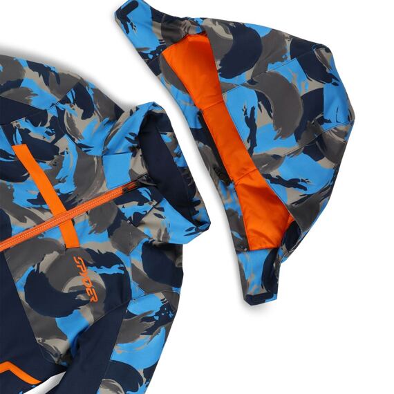 SP-BOY CHALLENGER JACKET-CAMOUFLAGE AETHER BLUE