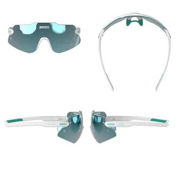 BR-STARLIGHT 2.0 3 LENSES-White Green Caribbea-slun.brýle