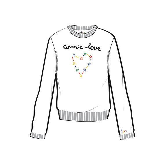 RO-W ESTHER ROUND NECK-svetr