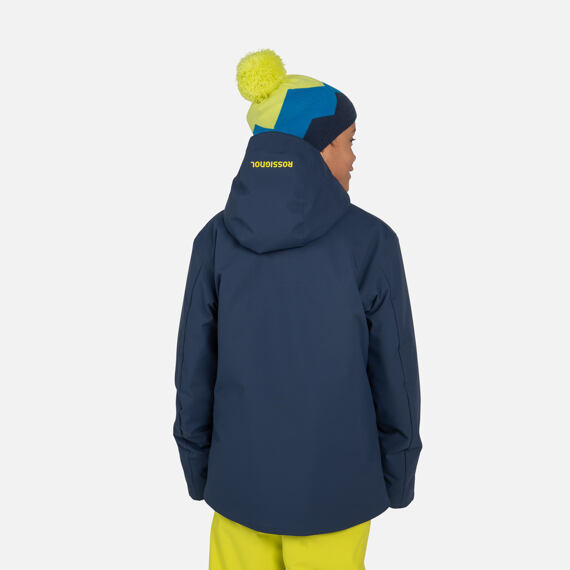 RO-JR STRAWPILE JKT-DARK NAVY-bunda