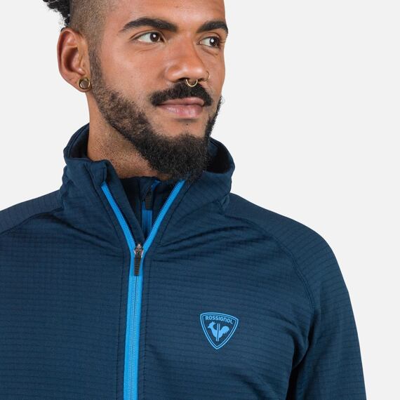 RO-BLACKSIDE FLEECE FZ-DARK NAVY-mikina