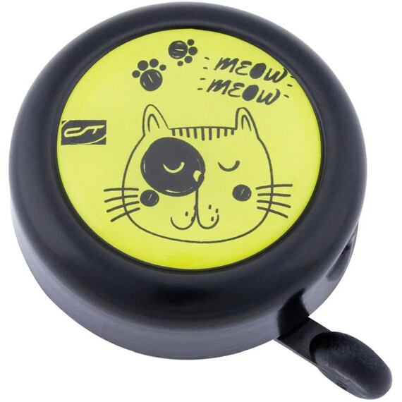 CT-BELL KID A RING SAFETY CAT BLACK/YELLOW-zvonek