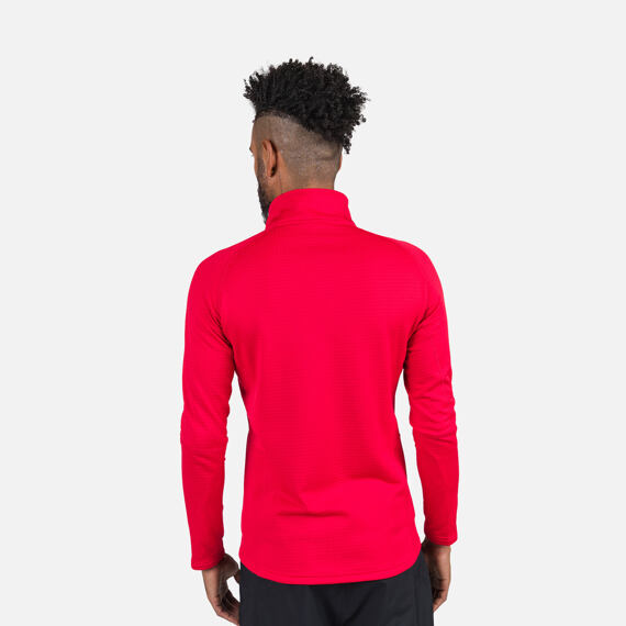 RO-BLACKSIDE FLEECE HZ-SPORTS RED-mikina