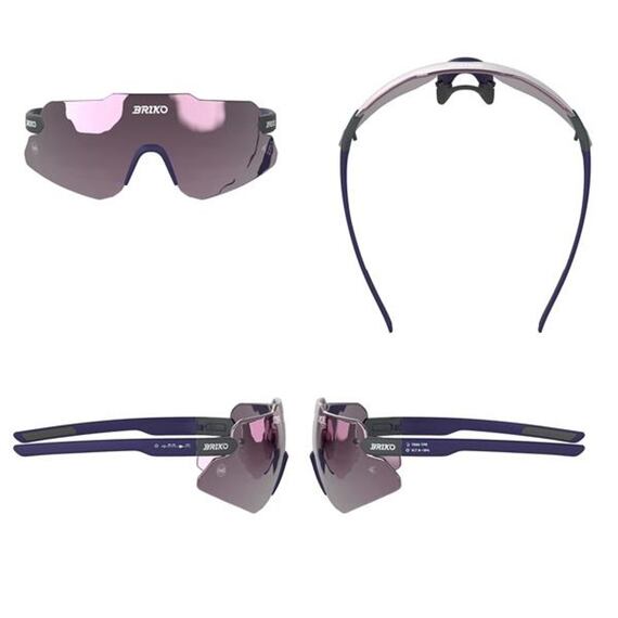 BR-STARLIGHT 2.0 3 LENSES-Grey Purple Abbey -slun.brýle