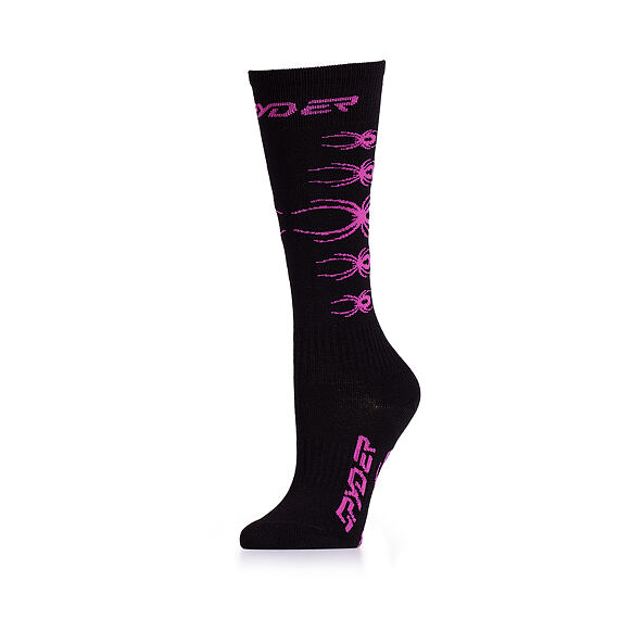 SP-Boys YOUTH BUG LINER SKI SOCKS-PINK