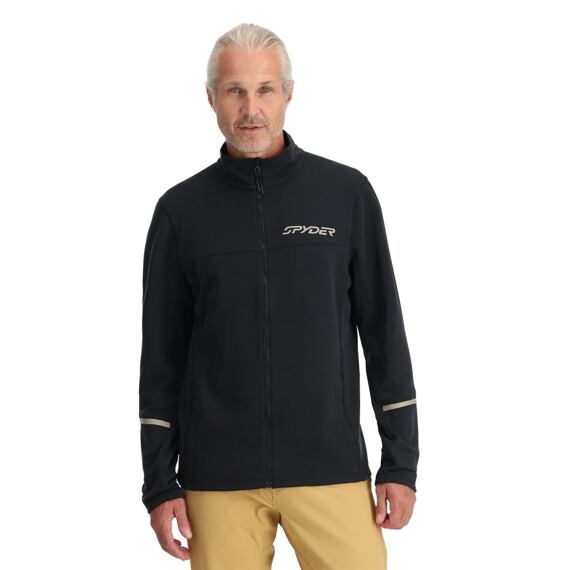 SP-MEN SPEED FLEECE JACKET-BLACK