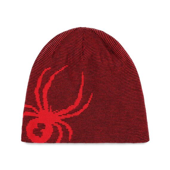 SP-MEN REVERSIBLE INNSBRUCK HAT-HEADWEAR-SPYDER RED