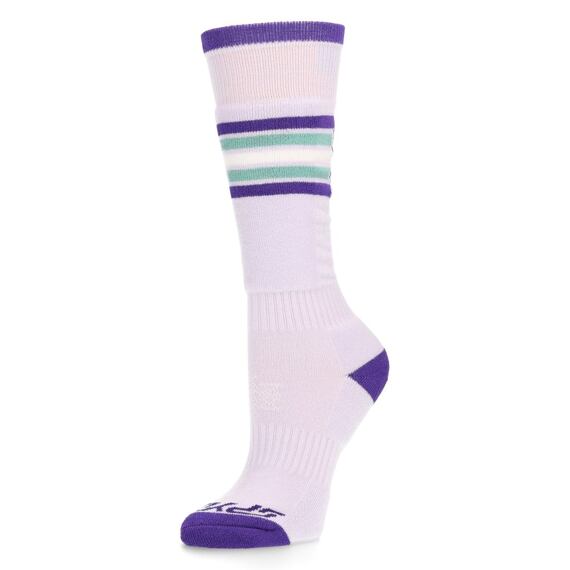 SP-UNISEX YOUTH SWEEP SKI SOCKS-VIOLET DUST