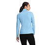 SP-WOMEN VIVID 1/2 ZIP-SWEATERS-BLUE DRIFT