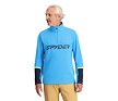 SP-MEN SPEED FLEECE 1/2 ZIP-AETHER BLUE