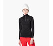 RO-W CLASSIQUE 1/2 ZIP-BLACK-mikina
